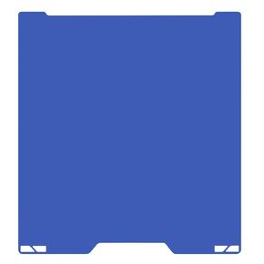 لوحة بناء رائعة H2C بدون تسخين ولا غراء لمختبر بامبو H2C 335x346.5 مم، طابعة ثلاثية الأبعاد سلسة PEI زرقاء مزدوجة الجوانب منصة سطحية منصة مرنة قابلة للإزالة وسرير ساخن حصيرة طباعة ثلاثية الأبعاد in Kuwait