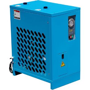 مجفف هواء صناعي مبرد للخدمة الشاقة - 105 قدم مكعب في الدقيقة، 0.885 كيلو واط، 220 فولت للضواغط اللولبية الدوارة بقدرة 30 حصان - نظام التبريد R134a - يزيل الرطوبة والزيت والغبار لورش العمل والمصانع وماكينات CNC in Kuwait