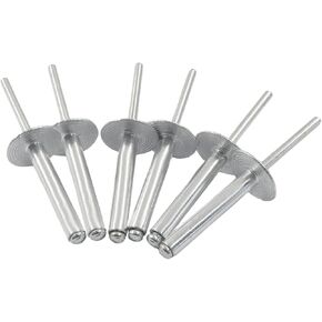 60pcs 3/16 x 1-1/4 inch Aluminum Large Flange Pop Rivets in Kuwait