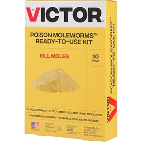 Victor M6009 Poison Moleworms, Yellow For Rodents in Kuwait