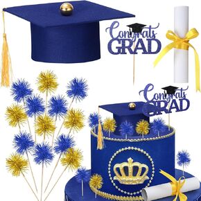 CTOSREE 16 PCS CAKE CAKE KIT شملت CAPTING SUPPIES Supplies CAPTION TASSEL مع TASSEL GRAVERS TOPPERS CAK in Kuwait