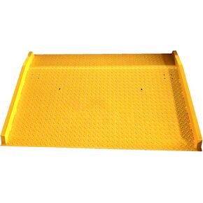 48'' x 72'' Steel Dock Boards 13,000lbs Loading Capacity Height Differential up to 5" for Docks, Platforms, Warehouses in Saudi Arabia