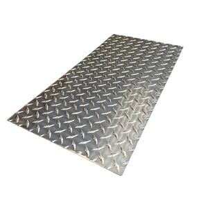 12" x 24" Aluminum .125" Thick Diamond Plate 1/8th Thick Polished 3003 Alloy - Garage, Hobby, Home, Toolshed, Trailer in Kuwait
