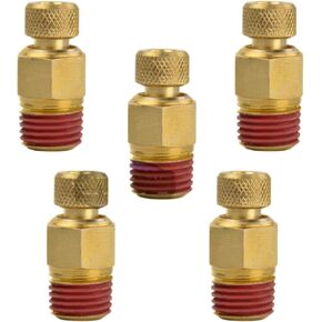46086 صمامات تصريف ضاغط الهواء - لتصريف الماء والتكثيف من خزانات الهواء كونرادر الجزء 46086-5Pack - خزان الرطوبة لتصريف مياه بيتكوك - 1/4 بوصة MNPT 200 PSI 5 Pack - أجزاء ضاغط الهواء in Kuwait