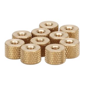 M2.5 صامولة إبهام مخرشة، صامولة إبهامية، صواميل مخرشة، نحاس (10) in Kuwait