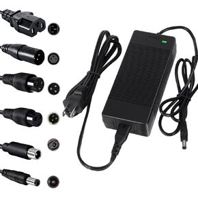 UL Certified 42V 2A Replacement Electric Scooter Charger with 6-Prong for 36V Hoverboard Charger, Compatible with GOTRAX/ninebot/Jetson/Voyage Scooter Power Adapter in Saudi Arabia