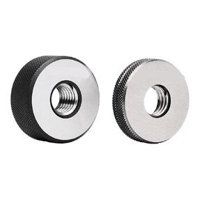 1 مجموعة (1 مقياس المرور + مقياس التوقف) 6e M45-M50 القياسية متري غرامة الأسنان موضوع حلقة أداة قياس M45M48M50(M45X1 6e T Z) in Kuwait