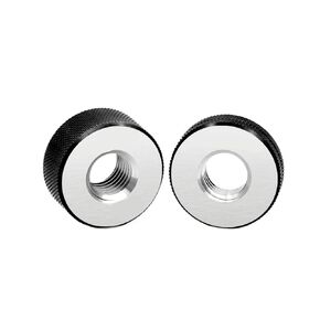 1 مجموعة من مقياس المرور + إيقاف 2A حلقة الأسنان الدقيقة المترية الدقيقة UNC UNF UNS 5/8-11 13/16(13I16-28UN-2A T Z) in Kuwait