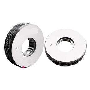 2 Pieces/Set Thread Ring Gauge Pass and Stop Metric 6H M1 6 M2 .5 M3-M65(M1.8X0.35 6h) in Kuwait