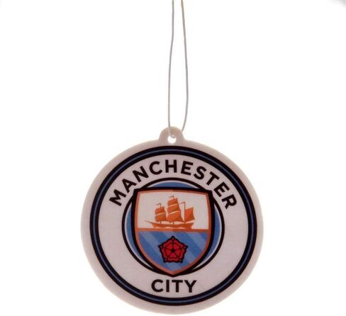 Manchester City FC Air Freshener (One Size) (White) in Saudi Arabia