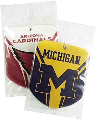 NFL - San Francisco 49ers 12 Air Freshener 2pks | Scarlet | 2.75" x 3.5" | Primary Logo in Saudi Arabia