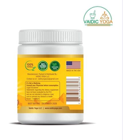 Vaidic Yoga Sugar Nashak Powder | Ayurvedic & Herbal | 100% Natural, Vegan, Made in USA | 13 oz in Saudi Arabia