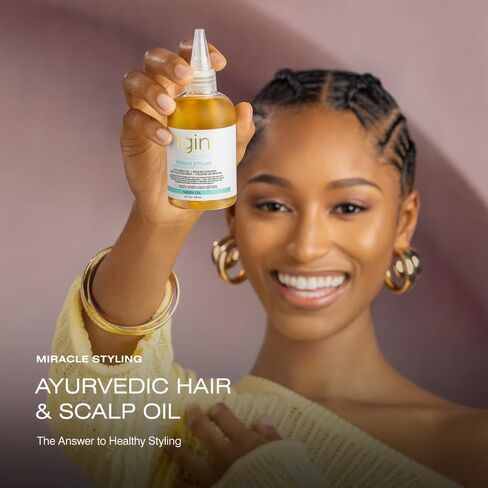 الحمد لله، إنه معجزة طبيعية لتصفيف الشعر الأيورفيدا وزيت فروة الرأس - زيت شعر مجعد خفيف الوزن مع مسحوق النيم والبراهمي - ينعم ويرطب وينعم الأطراف - 4 أونصة سائلة. أوز in Kuwait