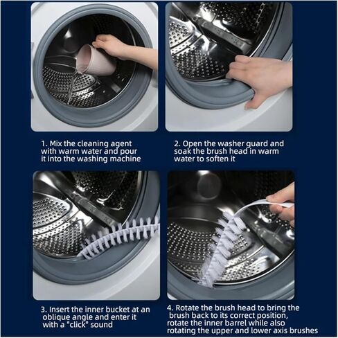 Long-Handle Washing Washing Drum Inner Cleaning Tool in Saudi Arabia
