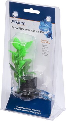 Aqueon Betta Filters Natural Plant One Size (Pack of 2) in Kuwait