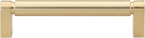GlideRite 5-1/16 Inch Center to Center Solid Cabinet Bar Pull, Oil Rubbed Bronze, 4787-128-ORB (Pack of 10) in Saudi Arabia