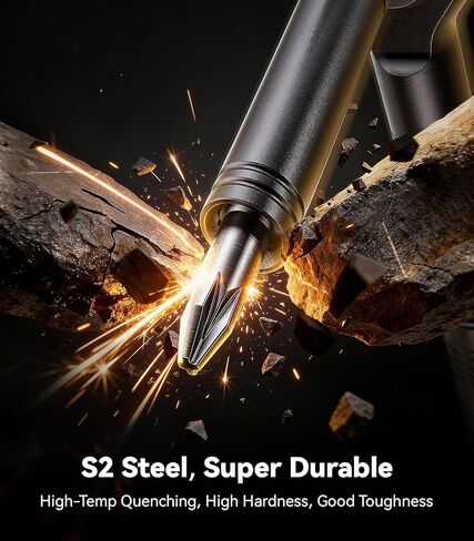 مجموعة مفك براغي بسقاطة مغناطيسية بمقبض 32 في 1، [تجمع بحرية بين 5+ أنماط قبضة] مفك براغي، مجموعات مفاتيح ألين السقاطة، مجموعة أدوات إصلاح للكمبيوتر والدراجات والأثاث والإلكترونيات in Kuwait