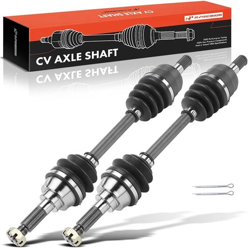 A-Premium Pair (2) Front CV Axle Shaft Assembly Compatible with Kawasaki Prairie 400 1997 1998 1999 2000 2001 2002, Driver and Passenger Side, Replace# KW-300, 59266-1101 in Kuwait