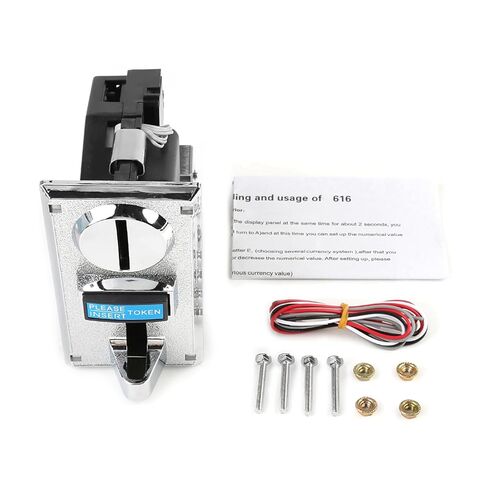 6 Type ProgrammableCoin CPU for ArcadeVideo Games Vending Washing Machine Part, MultiCoins Acceptor Selector, Advanced Security Features, Support Multi Signal Output in Saudi Arabia