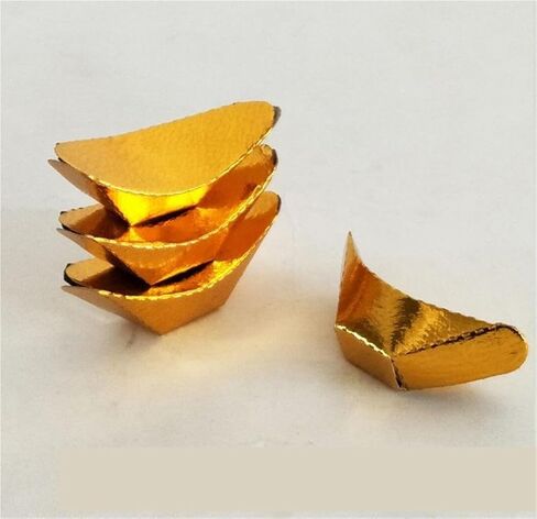 A Bag of 36 Finished Small Gold Ingots, Burnt Paper, and Sacrificial Offerings in Kuwait