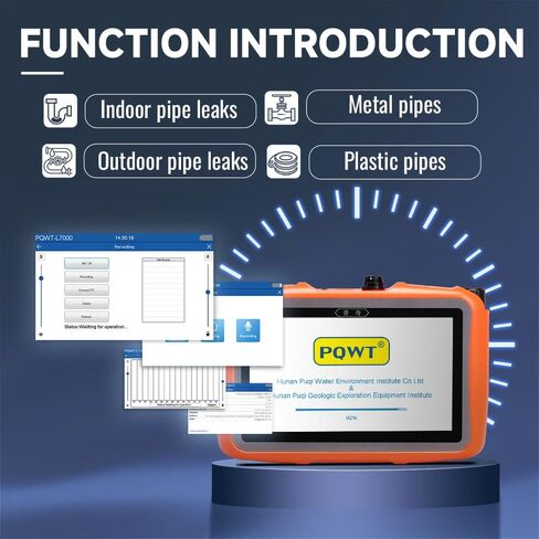 كاشف تسرب المياه PQWT L2000 - أداة متميزة للكشف عن تسرب المياه تحت الأرض، مثالية للأنابيب الخارجية in Kuwait