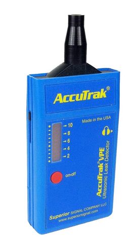 Superior AccuTrak VPE BASIC Ultrasonic Leak Detector Basic Kit, Includes VPE Leak Detector, Headset, Battery, Hard Case in Saudi Arabia