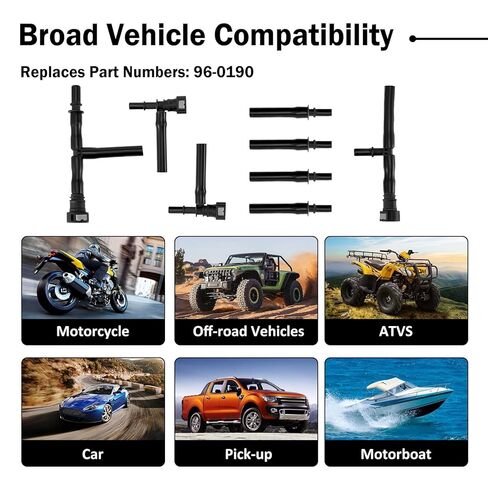 96-0190 EVAP System Leak Detection Kit Compatible with Low Pressure Automotive Smoke Machine Adapter Set, for Most Automobile and Light Truck Smoke Machine Detection in Kuwait