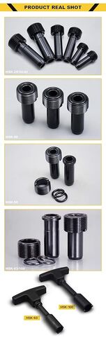 10PCS HSK40 Coolant Tube Pipe with O-Ring Swivel Nut for HSK40 Tool Holder in Kuwait