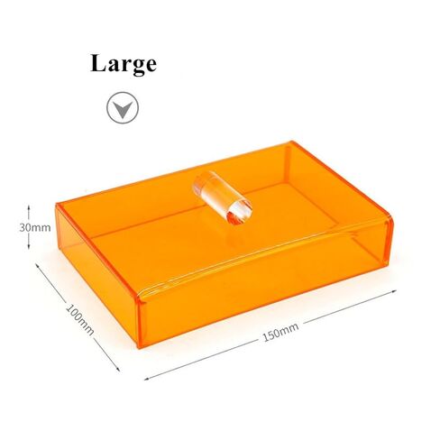 Dental Curing Light Protector Box Orange Cover Box with 2 Size(Small + Large) in Kuwait