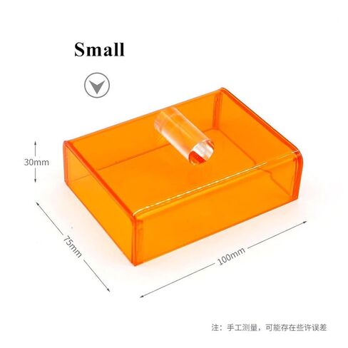 Dental Curing Light Protector Box Orange Cover Box with 2 Size(Small + Large) in Kuwait