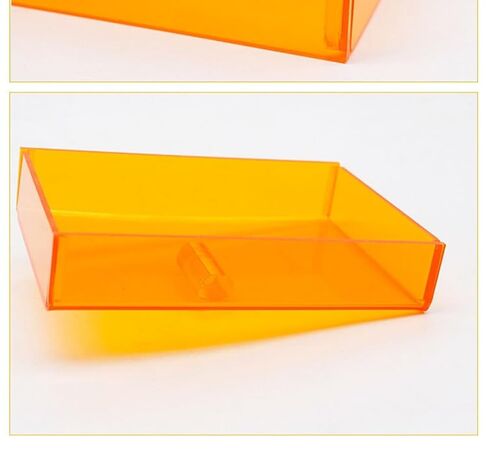 Dental Curing Light Protector Box Orange Cover Box with 2 Size(Small + Large) in Kuwait