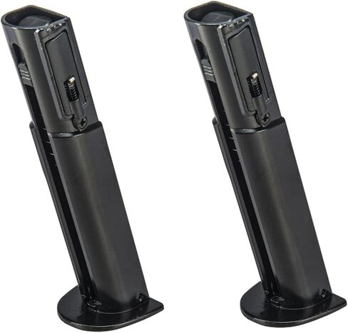 Lancer Tactical [Self Defense] 0.5 Caliber Non Blowback Air 7 Round Spare Magazine- Pepper Gun Magazine Scorpion (Black) x2 in Saudi Arabia