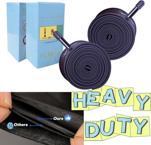 28" x 1 5/8" x 1 3/8" bike tube Bike 28" x1-3/8" 1-5/8" Bicycle Inner Tube Tire Tube 700x35/38/40/43c Size, Rubber Construction for 700c Road and Hybrid Bikes in Saudi Arabia