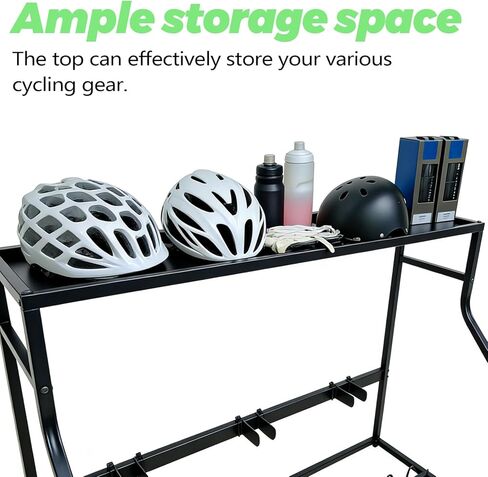 حامل أرضي للدراجة، حامل تخزين دراجات عالي التحمل للمرآب، محطة انتظار دراجات قائمة بذاتها للدراجات الجبلية على الطرق، منظم داخلي موفر للمساحة in Kuwait