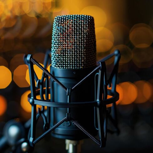 20 Pcs Mic Shock Mount Bands, Elastic Rubber Microphone Suspension Bands, Mic Shock Mount Rubber Band Fit for Studio Recording and Live in Saudi Arabia
