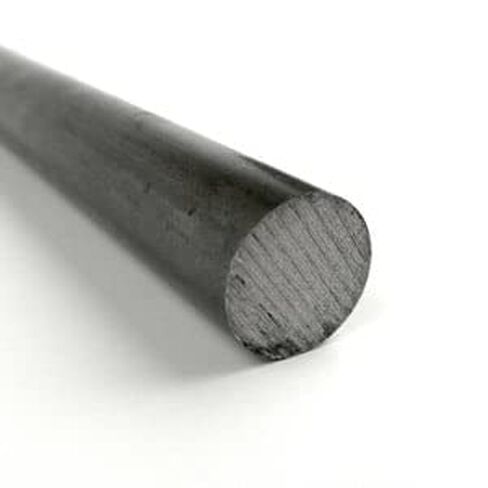 قضيب دائري فولاذي 12L14، تشطيب غير مصقول (مطحنة)، مسحوب على البارد، ASTM A108، قطر 0.625 بوصة، طول 72 بوصة، OnlineMetals in Saudi Arabia
