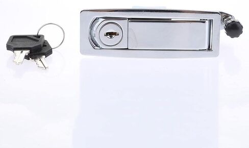 1 قطعة قفل مزلاج ضغط الكروم لأبواب خزانة مقطورات Horsebox in Kuwait