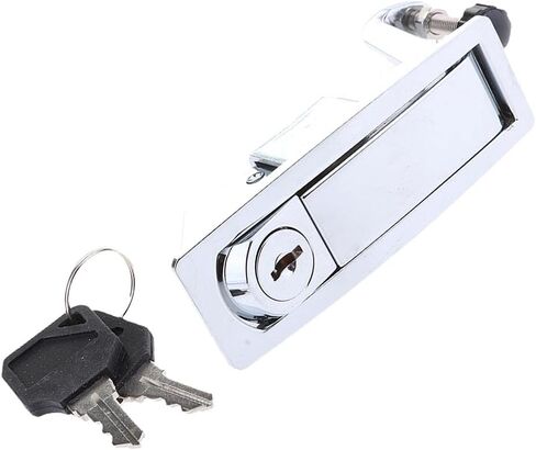 1 قطعة قفل مزلاج ضغط الكروم لأبواب خزانة مقطورات Horsebox in Kuwait