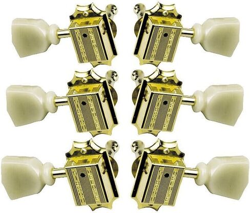 Gibson Deluxe Green Key Tuner Set, Vintage Gold - Pearloid in Saudi Arabia
