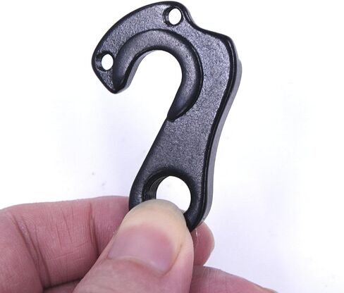 Derailleur Hanger 386 Dropout 485 Compatible with Author Aventon Kross Ride1UP SAVA Serfas Rock Machine Mokwheel XDS – CNC Aluminum Alloy Replacement Tail Hook with M4x8 Screw (Black) in Kuwait