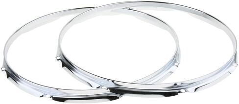 2Cast Tom Drum Hoops 6 العروات الخليط كمين الجانب استبدال أجزاء لآلات الإيقاع - 14 بوصة 8 ثقوب in Kuwait