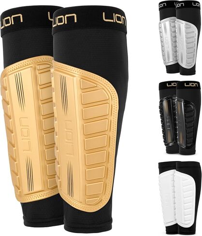 Soccer Shin Guards for Kids & Adults – Flexible Sleeve Style Shin Pads with Lightweight Protection – Youth & Adult Soccer Protective Gear for Boys, Girls, Men & Women in Kuwait