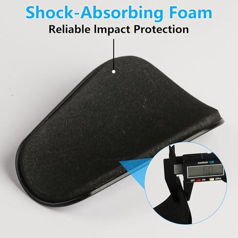 2 Pair Mini Shin Guards Soccer, Lightweight Small Shin Pads, for Toddler Kids Youth & Adults, Mini Shinguards for Indoor Outdoor Football Soccer Training Protective Equipment in Kuwait