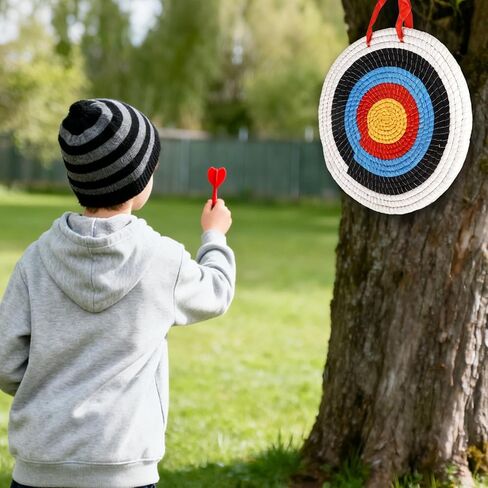Genérico Straw Target | Portable Handwoven Training Tool Outdoor For Men Women Boys Girls Youth Teens Son Daughter Students Competition Club Activities in Saudi Arabia