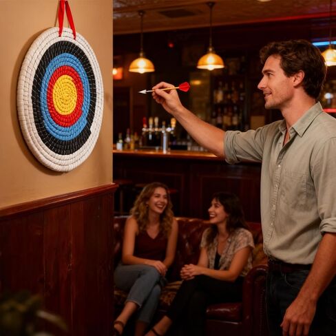 Genérico Straw Target | Portable Handwoven Training Tool Outdoor For Men Women Boys Girls Youth Teens Son Daughter Students Competition Club Activities in Saudi Arabia