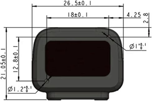WayPonDEV TF-NOVA Lidar Sensor Range Finder - 14m (45.91ft) مسح واجهة UART IIC I/O - وحدة نطاق صغيرة أحادية النقطة للروبوتات بدون طيار UAV، متوافقة مع Pixhawk Ar duino Raspberry Pi SDK in Saudi Arabia