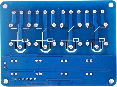 Teyleten Robot 4 Channel Relay Module 5V DC with Optocoupler Isolation Support AVR/51/PIC Microcontroller 2pcs in Kuwait