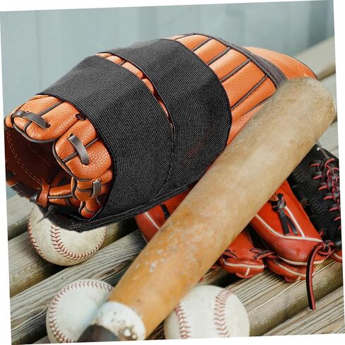 Baseball Glove Strap with Adjustable Elastic Band Hook and Loop Fastener Softball Glove Conditioner Reusable Wrap for Youth and Adult Baseball Players in Saudi Arabia