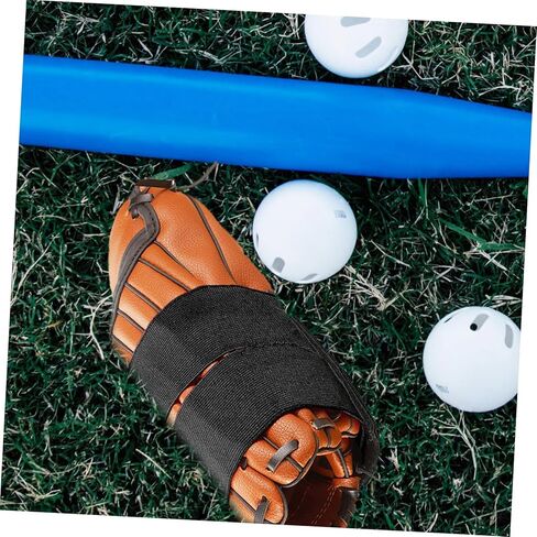 Baseball Glove Strap with Adjustable Elastic Band Hook and Loop Fastener Softball Glove Conditioner Reusable Wrap for Youth and Adult Baseball Players in Saudi Arabia