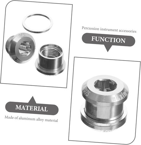 Drum Air Vent for Snare Drum Precision-made Metal Screw Perfect Fit for Percussion Instruments in Saudi Arabia